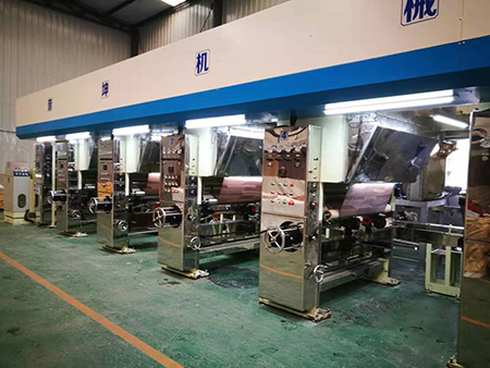 5-Color gravure printing press
